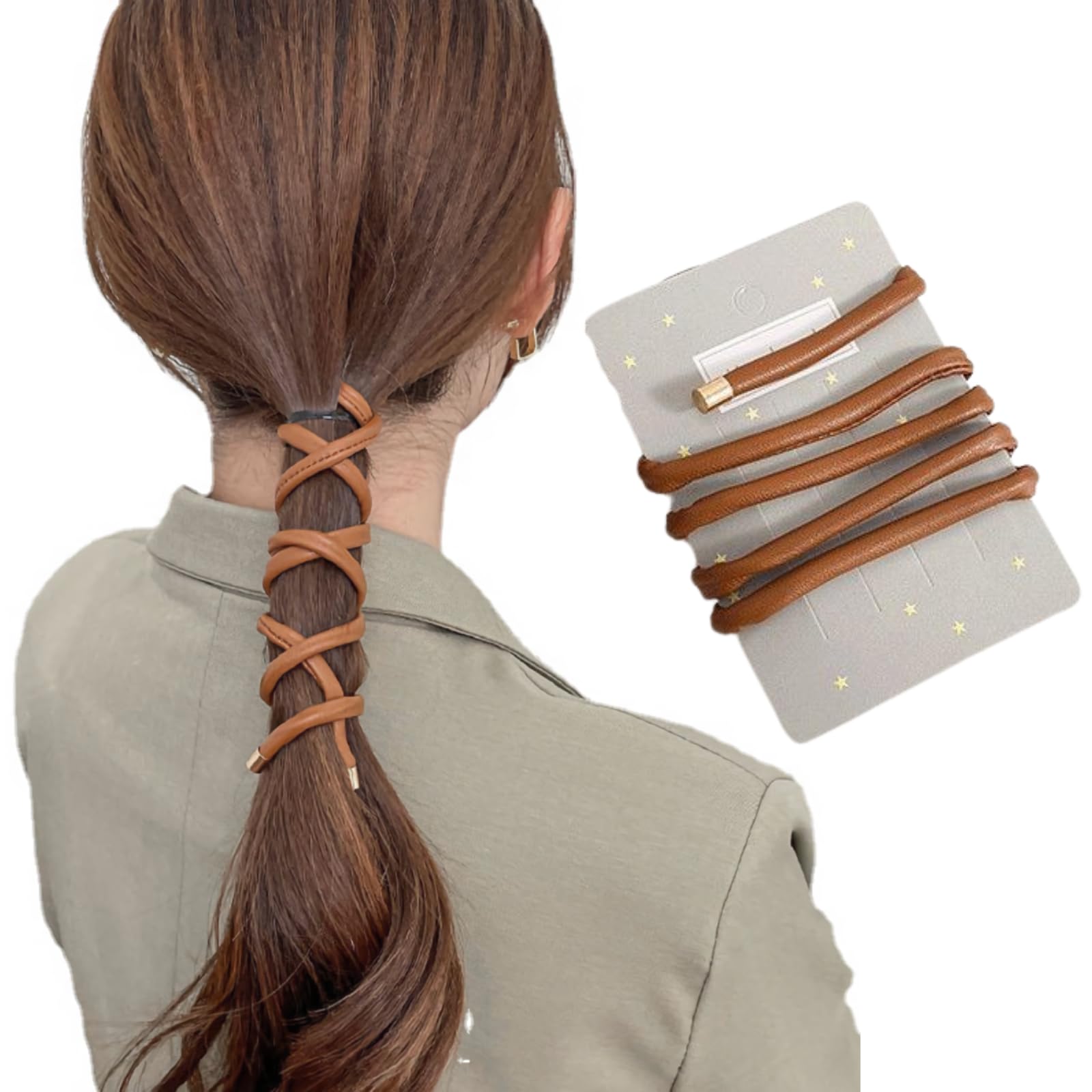 ヘアアクセサリー camel Amazon | ［ドナリー］ワイヤー ヘアゴム まとめ髪 ヘアアクセサリー